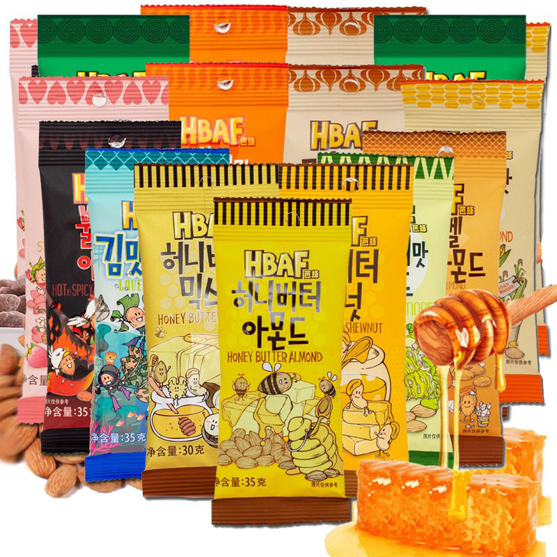 Barbee Tom Farm honey butter almond mixed nuts cashew nuts almond nuts dried fruit snacks wholesale