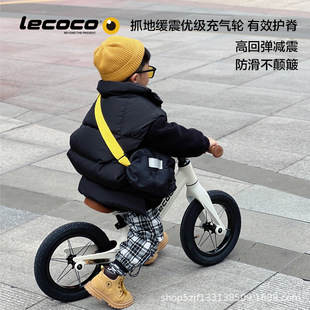 Lecoco Balance Car 1-3 Years Old Without Pedals for Kidsren 3-6 Male and Female Babies 2 Years Old Entry-Level Sliding Scooter