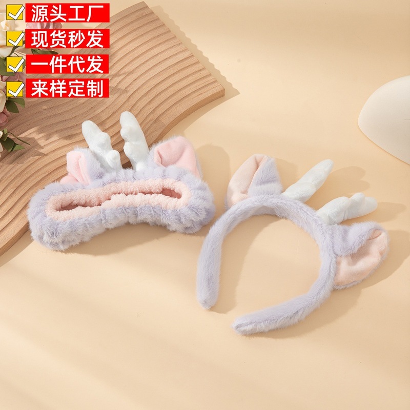 洗顔ヘアバンドの色合わせが可愛いです。|undefined