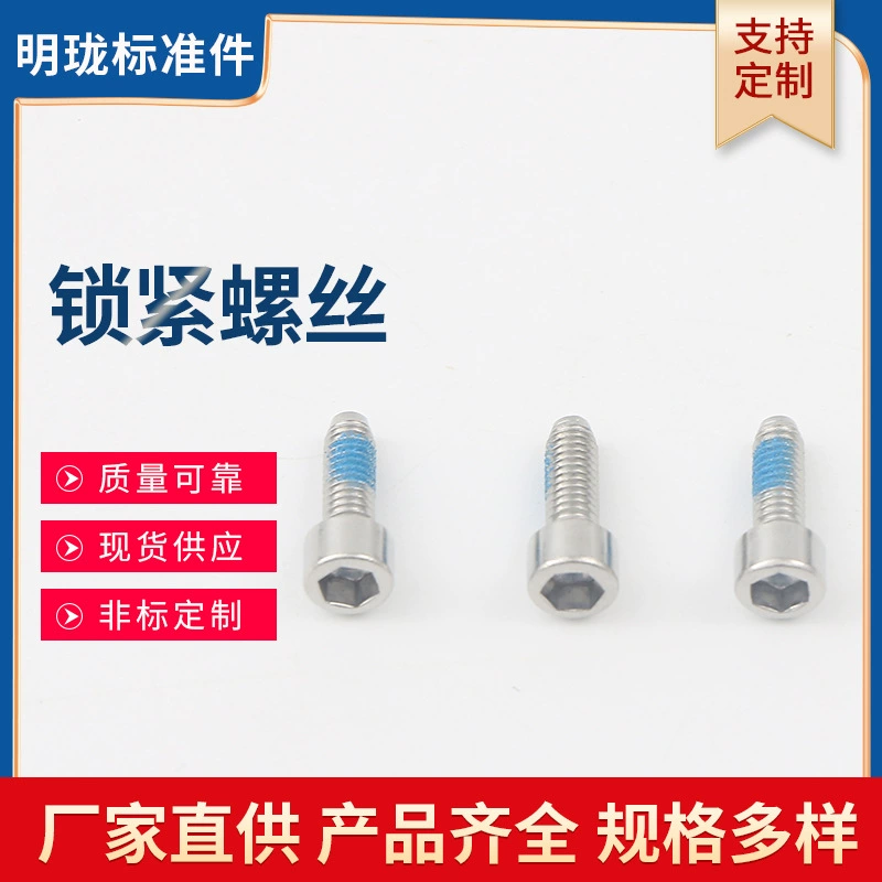 Производители производят шестигранной нержавеющей стали анти-кражи винты, стопорные винты, обработка нержавеющей стали аксессуары