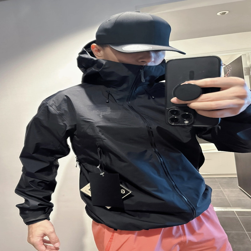 台州鸟家轻量级BETA SL硬壳户外全溢胶防水防风冲锋衣男女同款|undefined