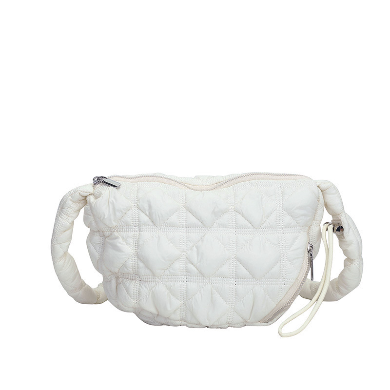 2025 Autumn New Classic Style Women's Crossbody Bag Breathable Fabric Various Colors Available Simple Versatile Cloud Design