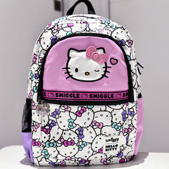 澳洲Smiggle書包1-6年級學生雙肩hellokitty大號減壓背包多功能禮