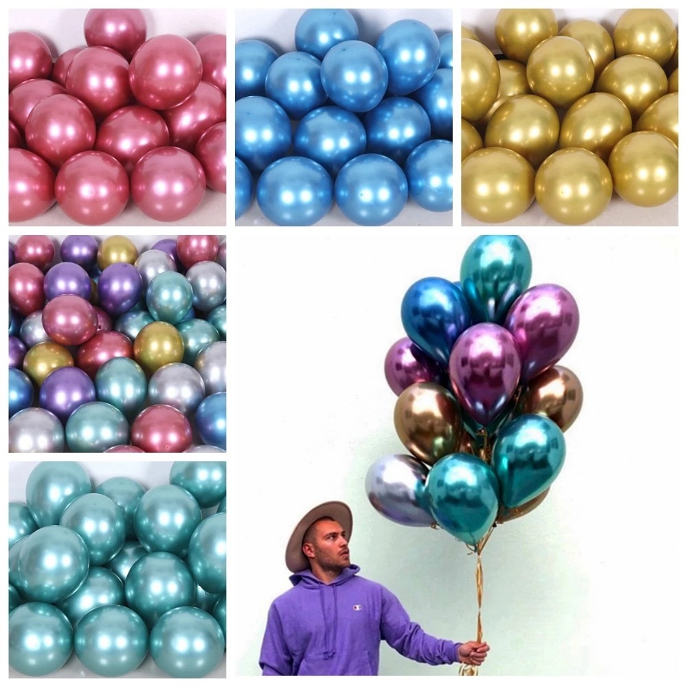 Solid Color Emulsion Party Balloon display picture 6