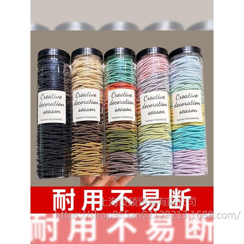 橡皮筋女扎头发圈高弹力耐用不勒头发绳2025新款夏季简约气质头绳