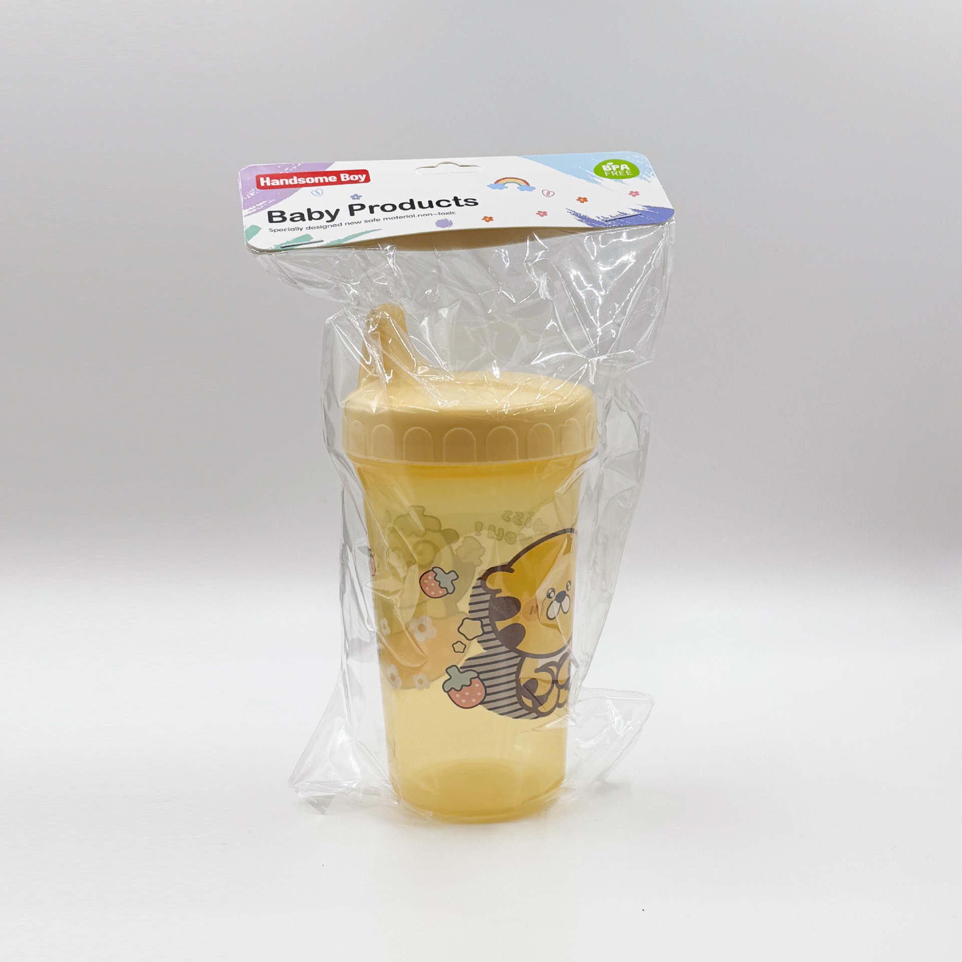 300ml taza de agua de gran capacidad con cubierta de aislamiento térmico a prueba de caídas taza de agua a prueba de fugas taza de agua para niños