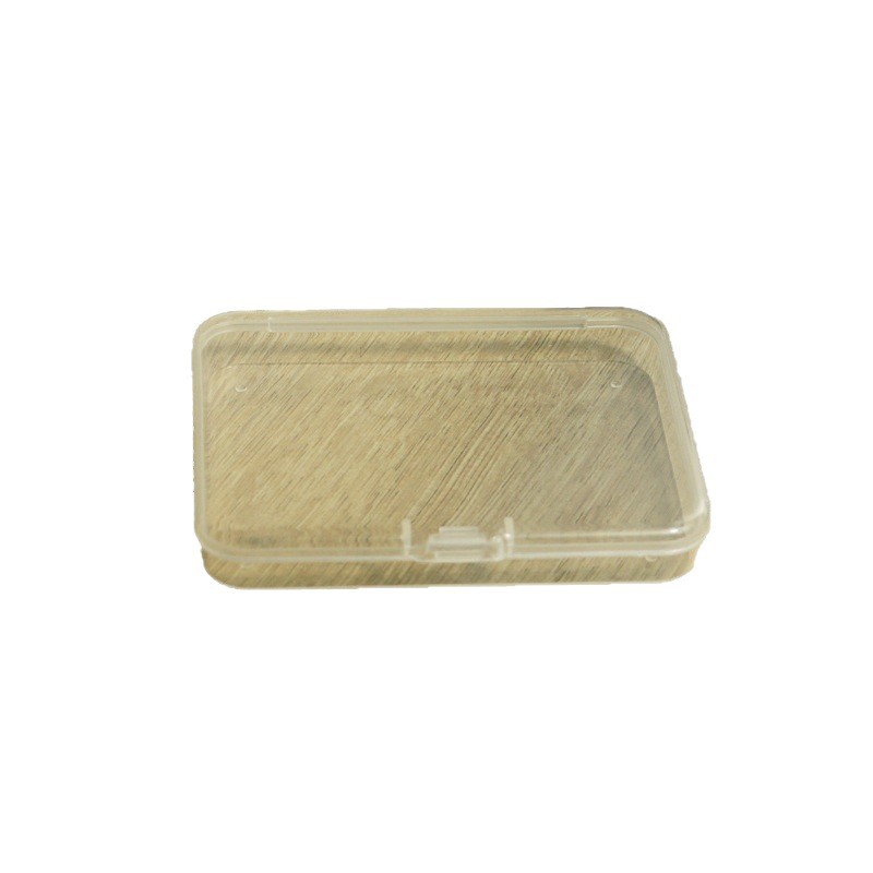 Ppアマゾン小型フラットボックス透明プラスチックボックス文房具電子部品ボックス携帯アクセサリーカード漁具ボックス