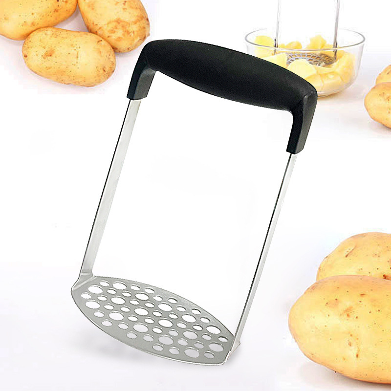 土豆压泥器红薯地瓜手动不锈钢辅食按压捣碎器家用压薯器工厂直供