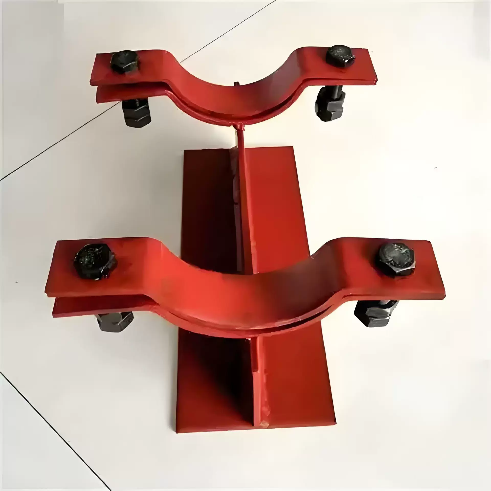 定制管道固定支吊滑动管托导向支座聚氨酯保冷蛭石隔热管托弹簧支