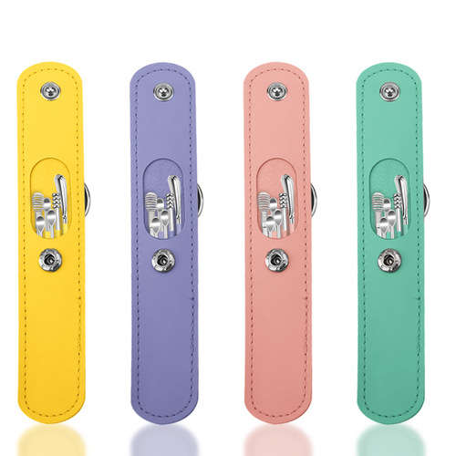 Set of Ear Cleaning Tools: Portable Keychain Spiral Ear Scoop, Ear Pick, Cleaning Device for Cleaning Ears