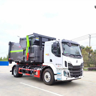 Dongfeng Liugong Hook Arm Garbage Truck Equipped with 12 Cubic Mobile Garbage Compression and Transfer Integrated Equipment