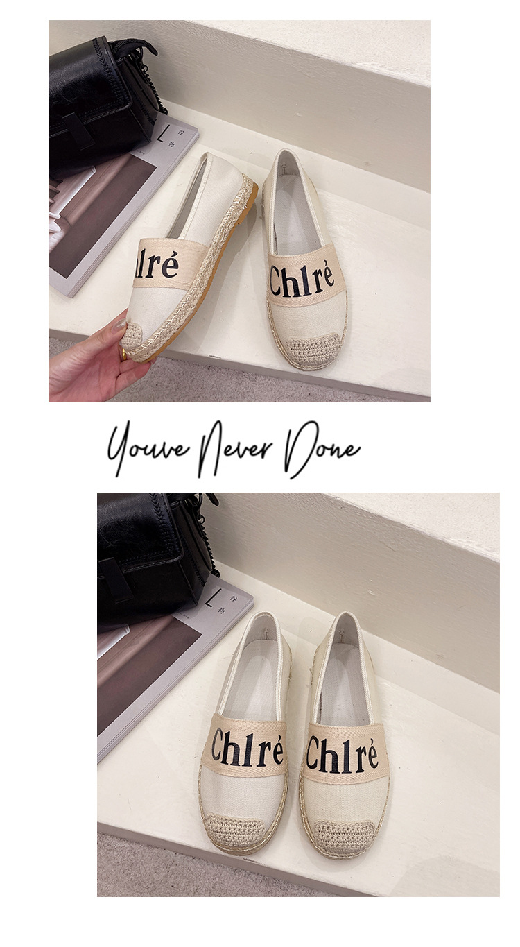 Chaussures de pêcheur pour femmes, mocassins de Style Harajuku Ins, Alphabet coréen, décontractés, plats, paresseux, nouvelle collection automne_voghion.com