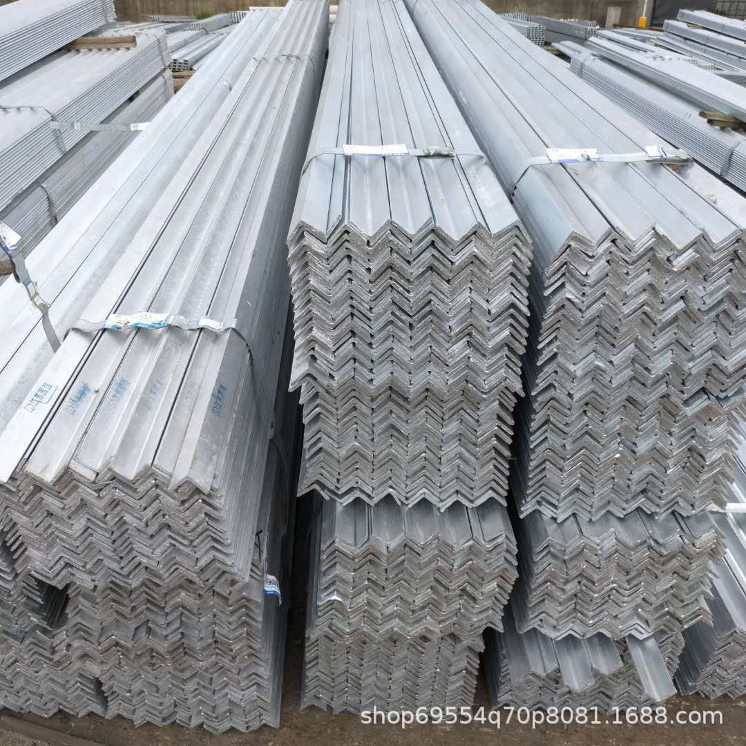 成都厂家幕墙角钢Q235B Q345B热镀锌角钢30-120#热镀锌角钢不等边