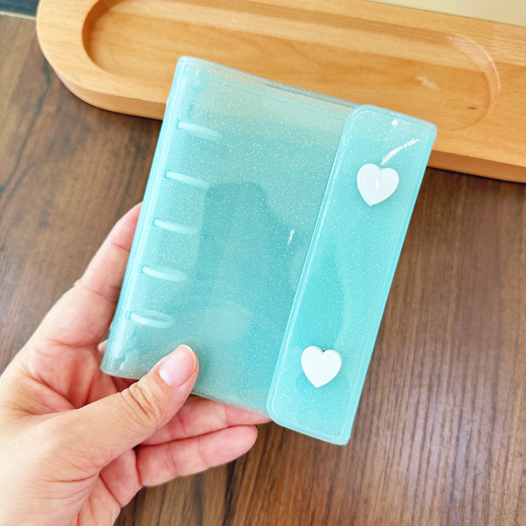 M5 러브 더블 버튼 - 썸머 민트