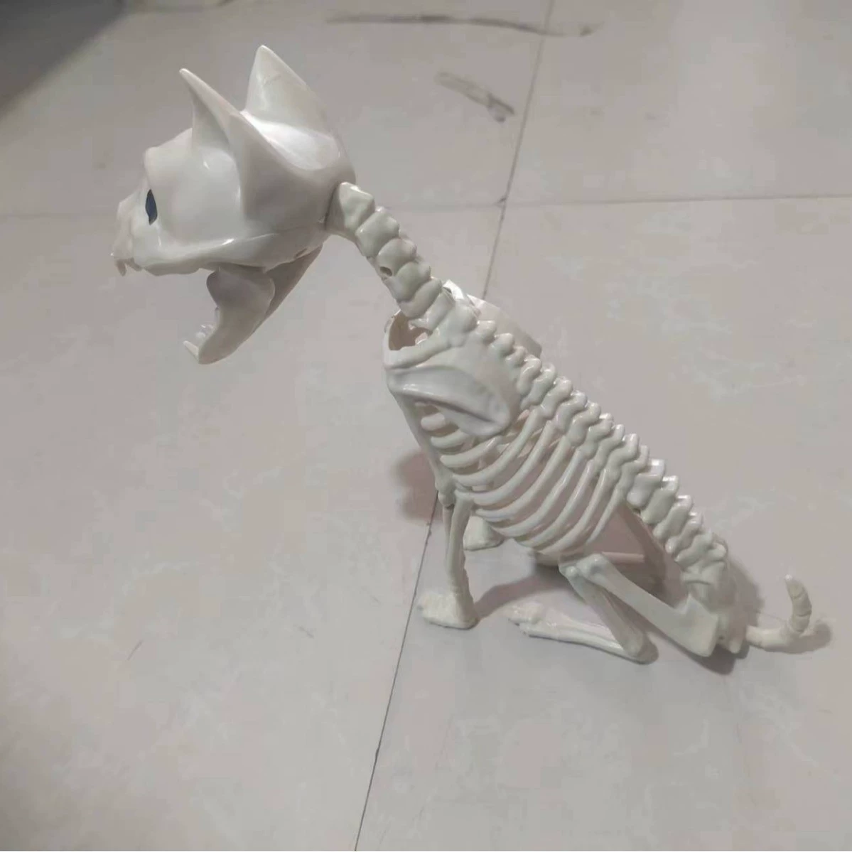 Skeleton, halloween, fighting