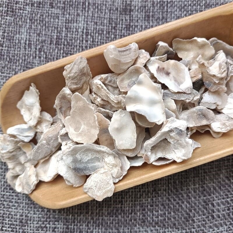 Dried Oyster Shell Mu Li 500g Natural Sun Dried Chinese Herbal Ingredient quality and texture