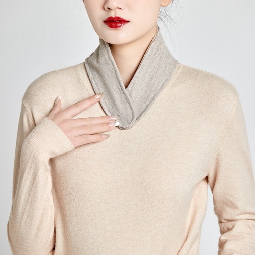 Cotton Neck Support Band, Neck Guard, Small Scarf—Unisex Design for Autumn/Winter, Protects Against Cold in Air-Conditioned Rooms, Keeps Neck Warm, Perfect Sleeping Accessory