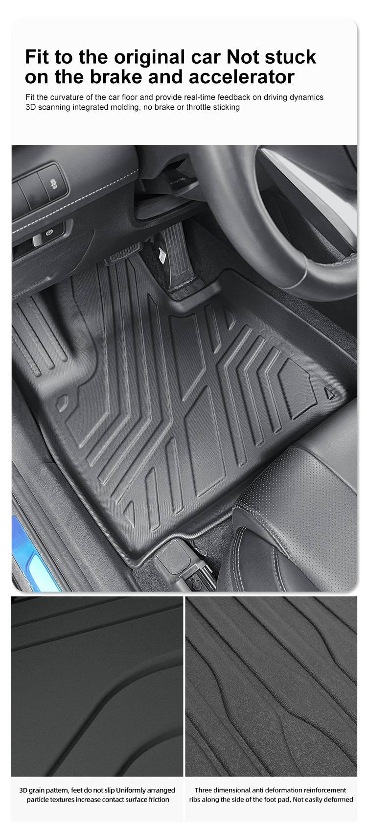 Suitable for 23-25 Huiyi Staria Car Floor Mats Tpe Floor Mats Trunk Mats Seat Back Mats Cross-Border