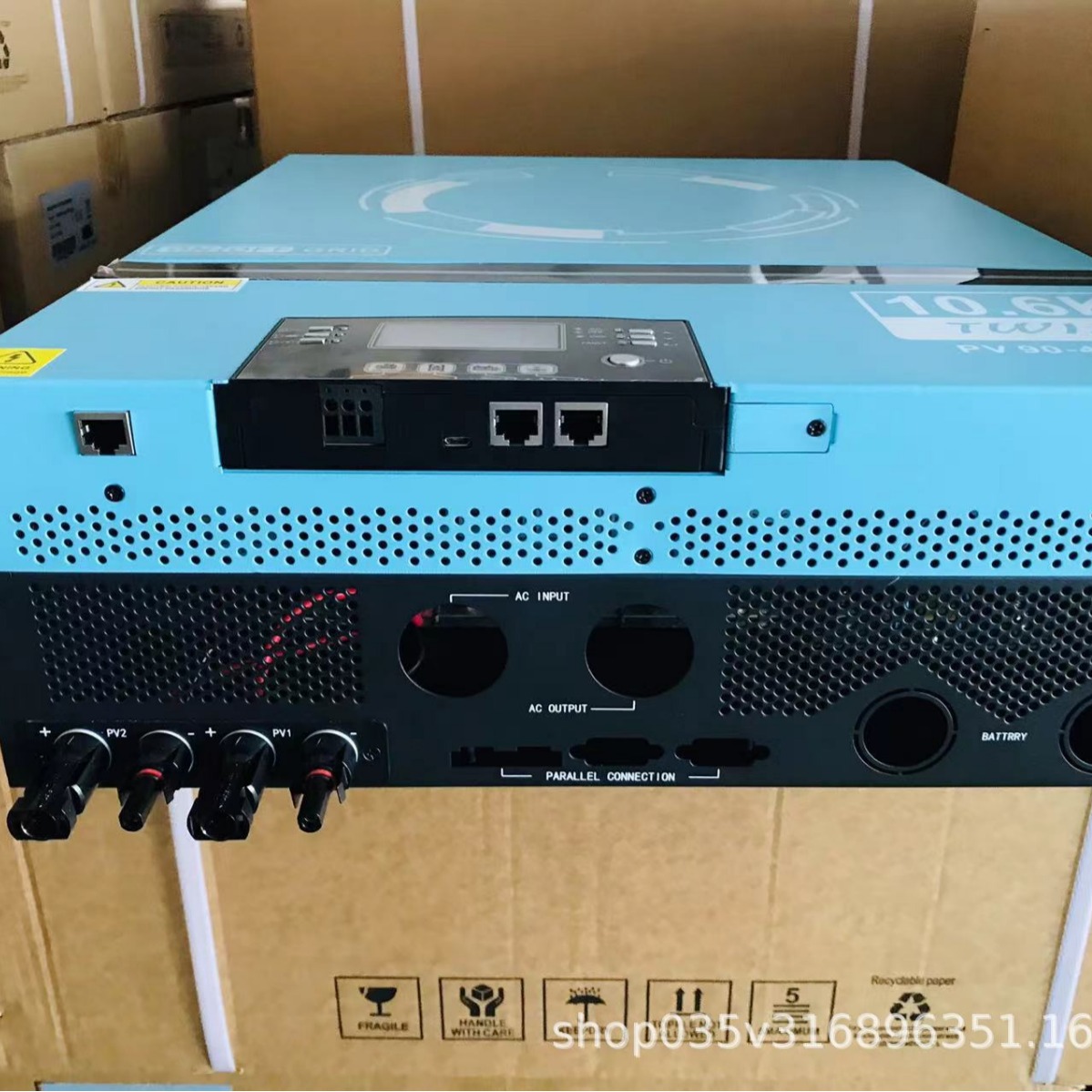 10.6Hybrid off-grid inverter10.6KW混合离并网逆变器太阳能储能