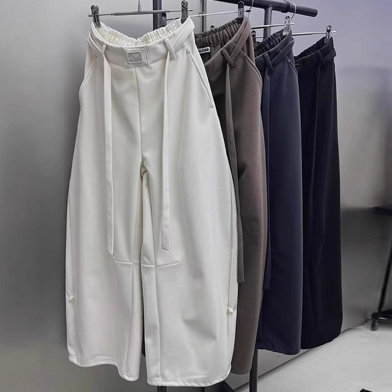 South Korea badblood BCAC Series Casual Pants Women's Sports Niche Design Sense Straight Pants Fashion Pants