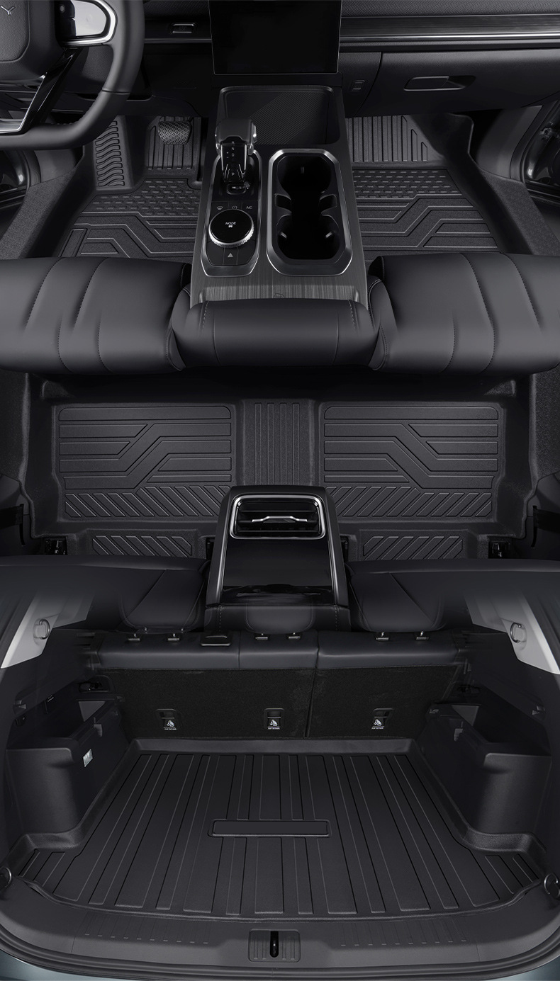 Tpe Car Floor Mats Full Surround Custom-Fit Threshold Mats 2026 New Model Waterproof Eco-Friendly Carpet Floor Mats