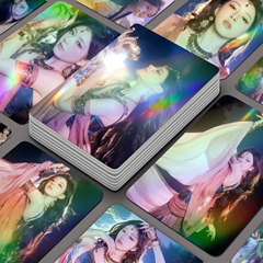 Zhao Lusi's New Year's Eve Gala: 56 Mini Cards, Star-Themed Boxed Set, High-Resolution 3x4 Inch Double-Sided Album, Plus DIY LOMO Cards