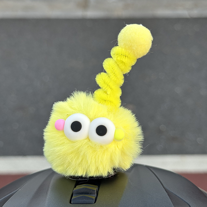 Helmet Decoration Doll, Diàndòngchē Auto Parts and Accessories - gold
