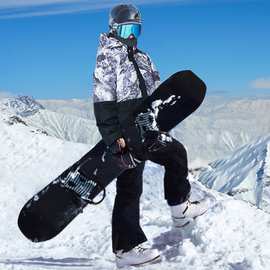 新款滑雪服男套装加厚防水专业单板雪服冬大码青少年双板装备