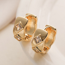 �Ĺ� ŷ���羳����ͭ��18K�����ʯ�����ȦŮС�ڸ��Űٴ������