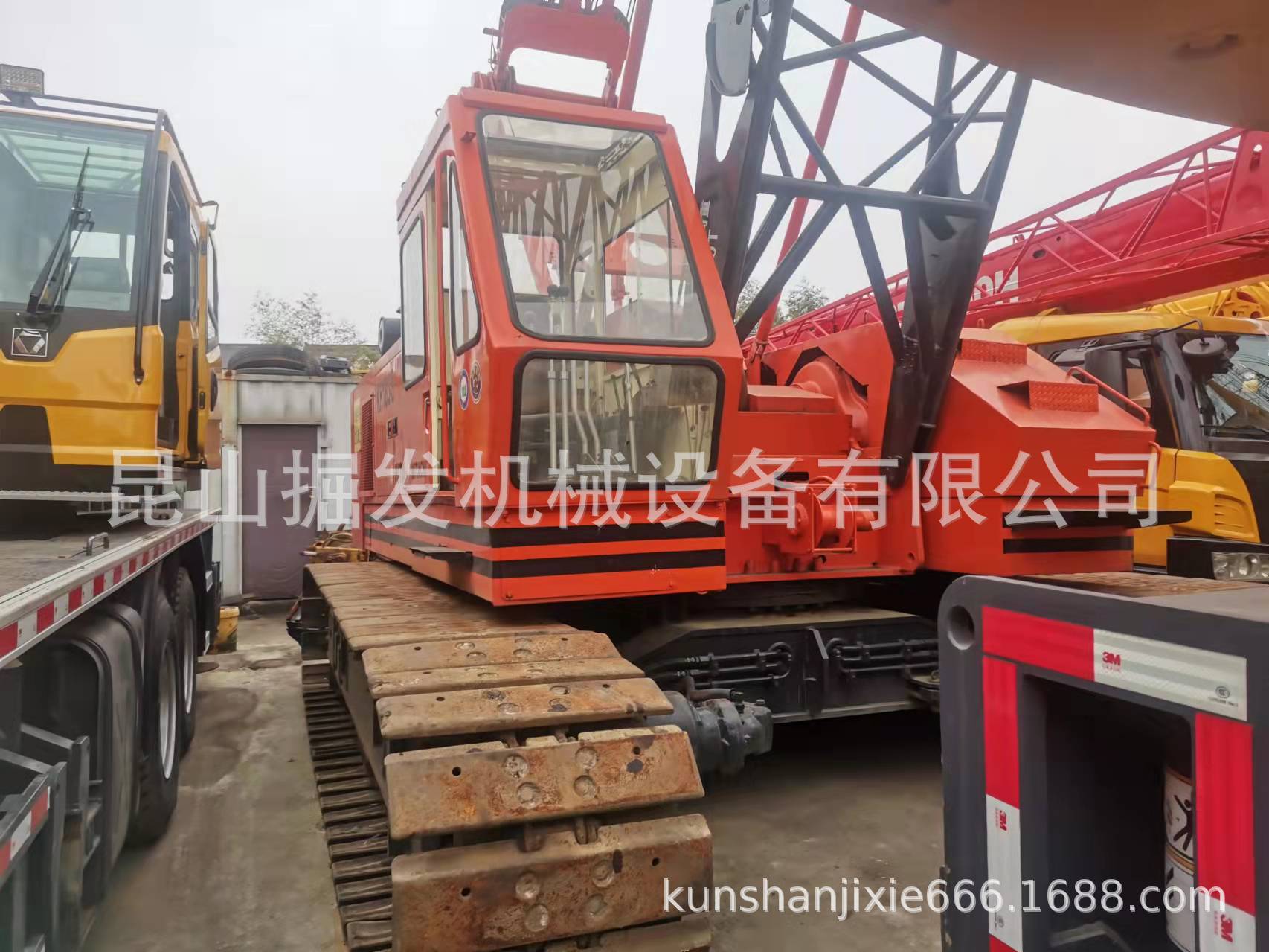 供应日立KH180履带吊，HITACHI crane KH180-3 50吨日本履带吊