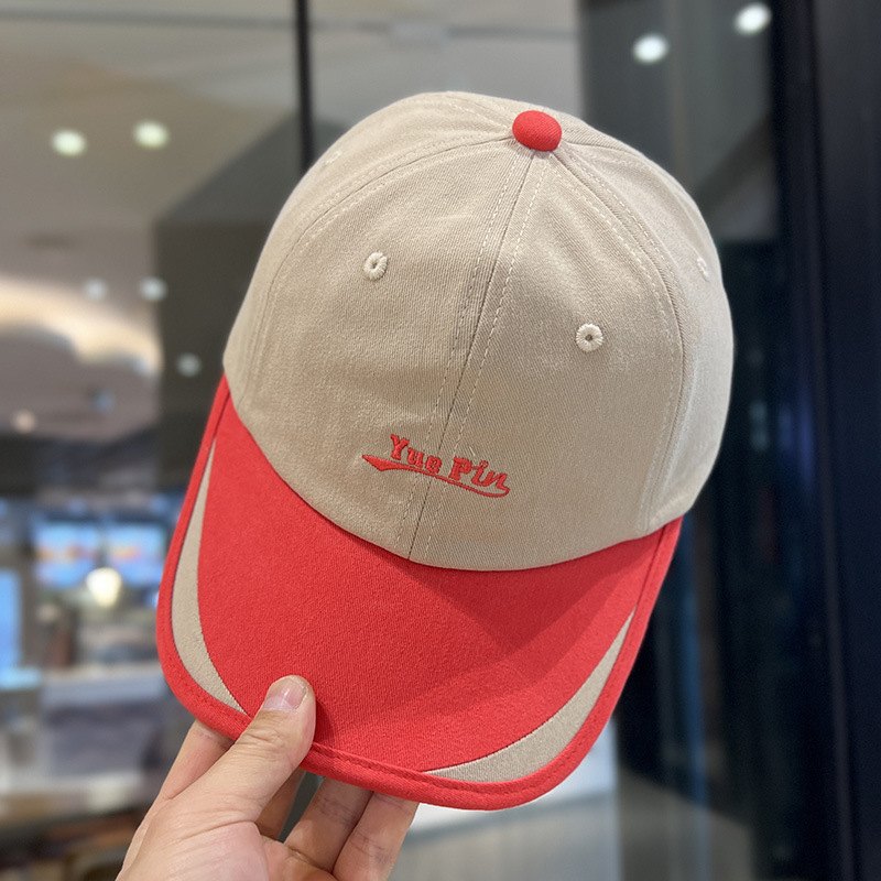 Sombrero de pato para bebés coreanos primavera y otoño nuevo estilo extranjero de color blando sombrero de sombrero para niños y niñas sombrero de sombrero de béisbol de verano