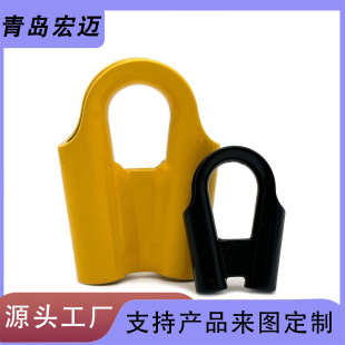 The surface of chicken heart ring is sprayed with plastic to treat the large quantity of tubular winch collar with preferential treatment.