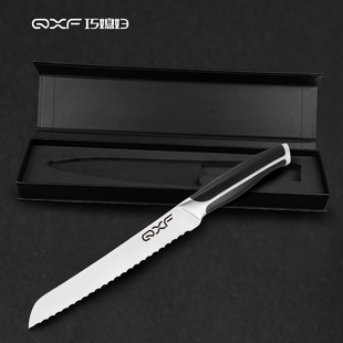 Qiao Daughter-In-Law Yangjiang Knife Stainless Steel 8inch Bread Knife Serrated Bread Knife Toast Slicing Knife Baking Tools