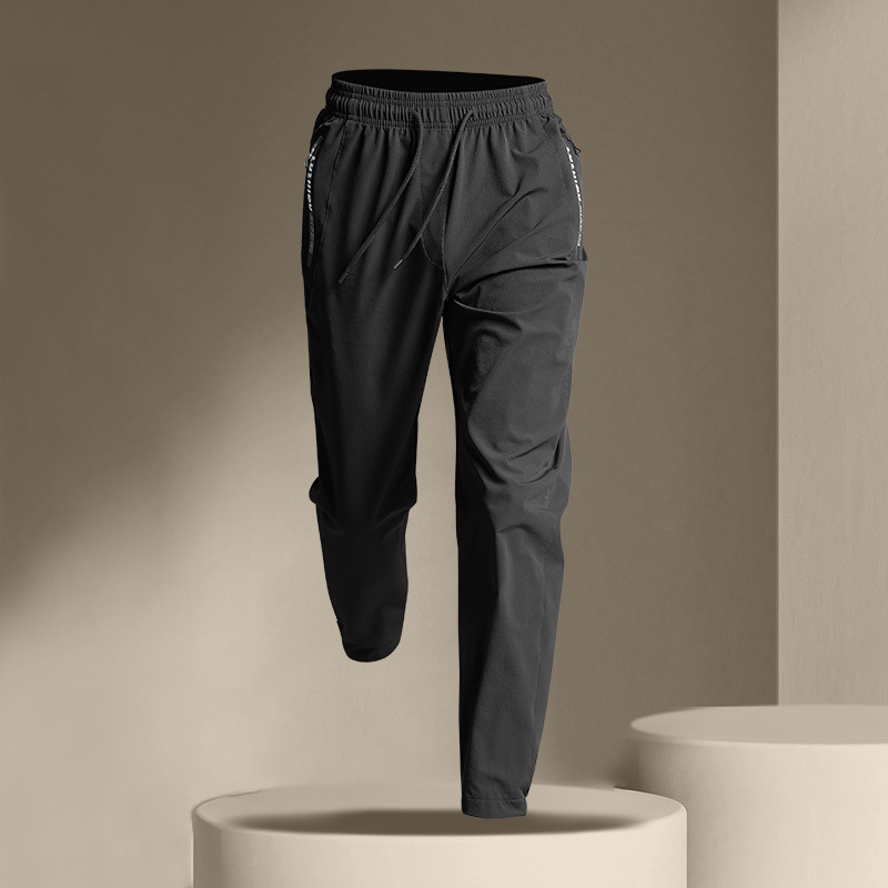Pantalones deportivos primavera secado rápido correr entrenamiento deportivo baloncesto deportista 2024 nuevos pantalones sueltos primavera y otoño