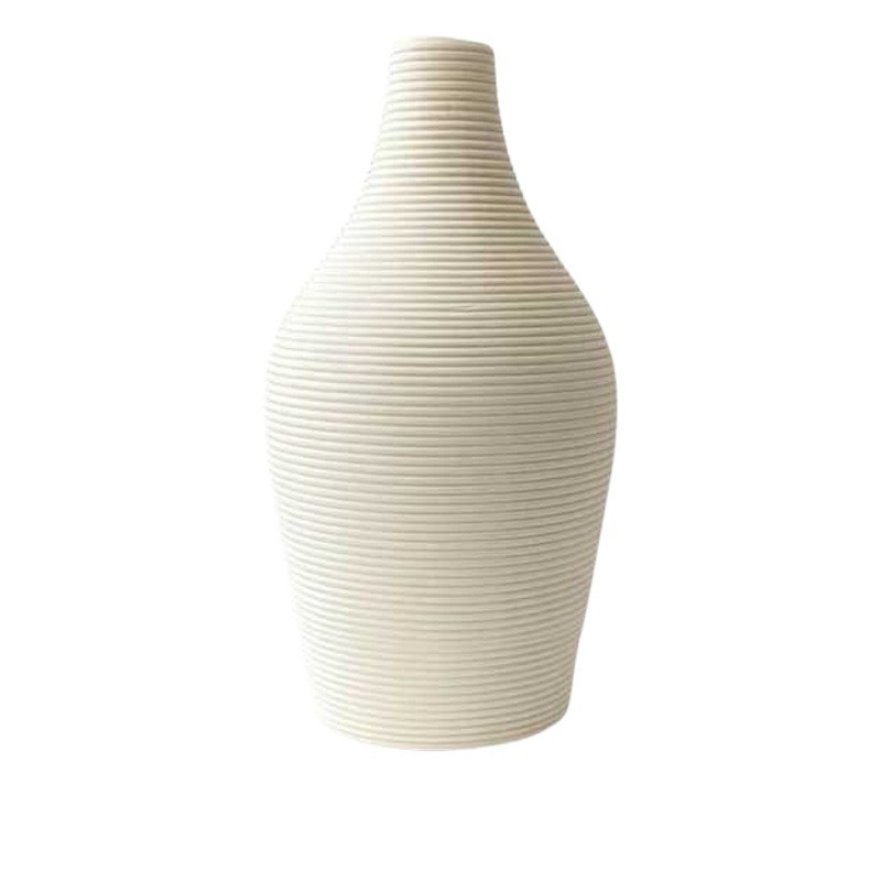 Tarro de almacenamiento de cerámica con patrón en relieve moderno, tarro sellado de granos varios, adornos de decoración, tarro de té grande para el hogar y la cocina