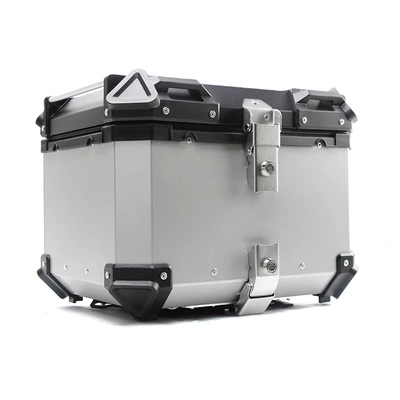 suitcase three boxes accessories — Motorcycle trunk - 45l-trunk-silver