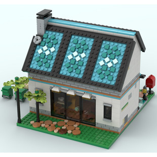Moc-146213 1229 Particle Number 31139 Set Modular Residential with Internal Modification