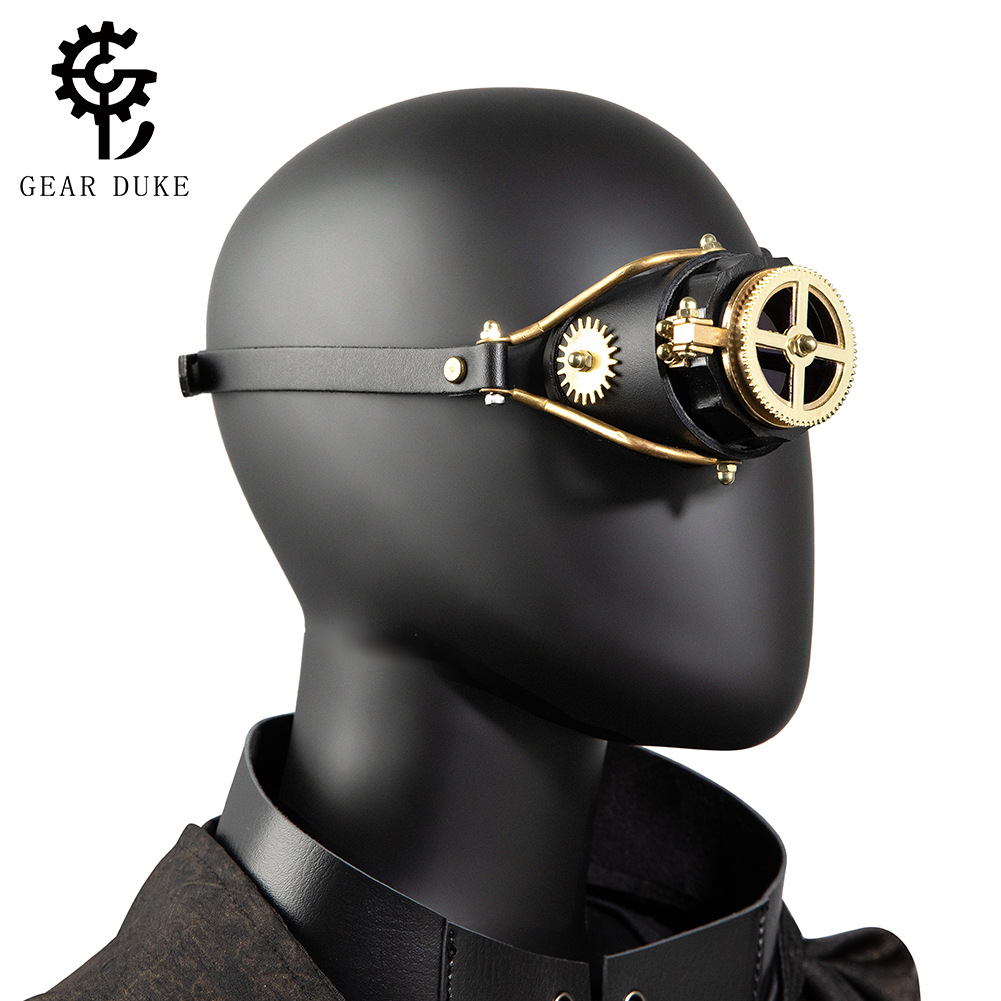 Steampunk STEAMPUNK Medieval Retro Gálculos de estilo Cosplay Heavy Metal Dark Gothic Gálculos de estilo