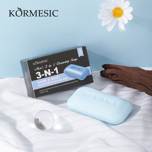 �羳�F؛KORMESIC��ʿ 3 �� 1 ����men soap��ʿ�ճ�ϴ�o���Q���l