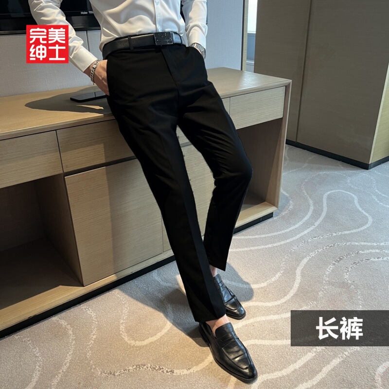 西服外套男士修身套装高级感休闲商务职业正装痞帅伴郎礼服小西装|undefined