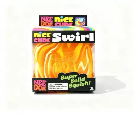 Flowing square - orange