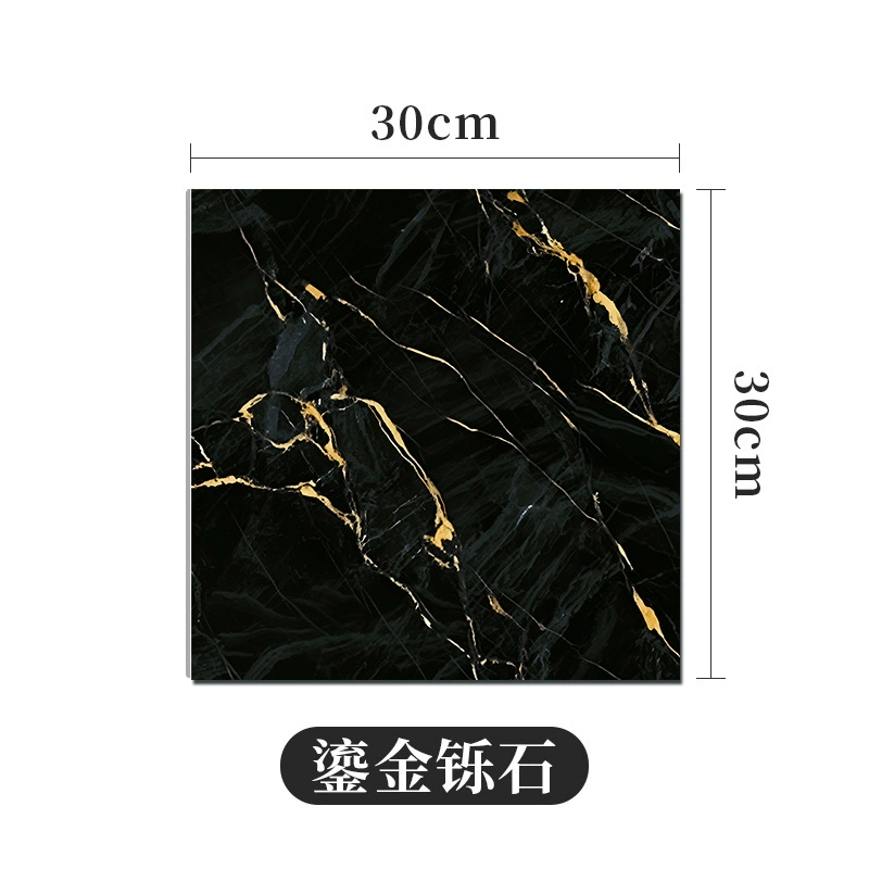 Self‑adhesive imitation tile sticker, 30×30 cm, 2.5 mm, waterproof oil‑proof with aluminum‑foil backing