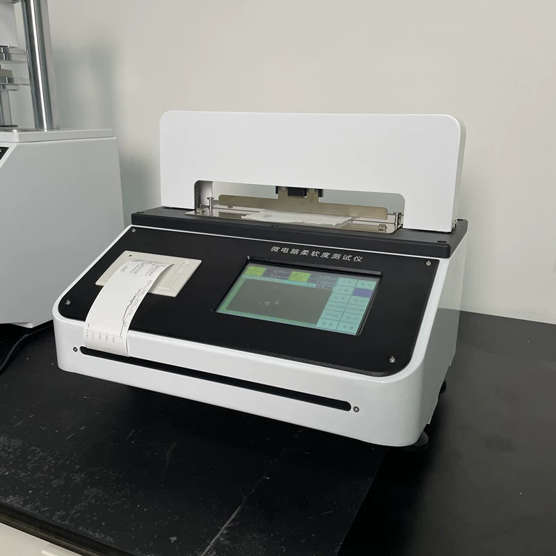 Тестер мягкости бумаги, тестер туалетной бумаги с табачным листом, санитарный тестер мягкости бумаги с сенсорным экраном