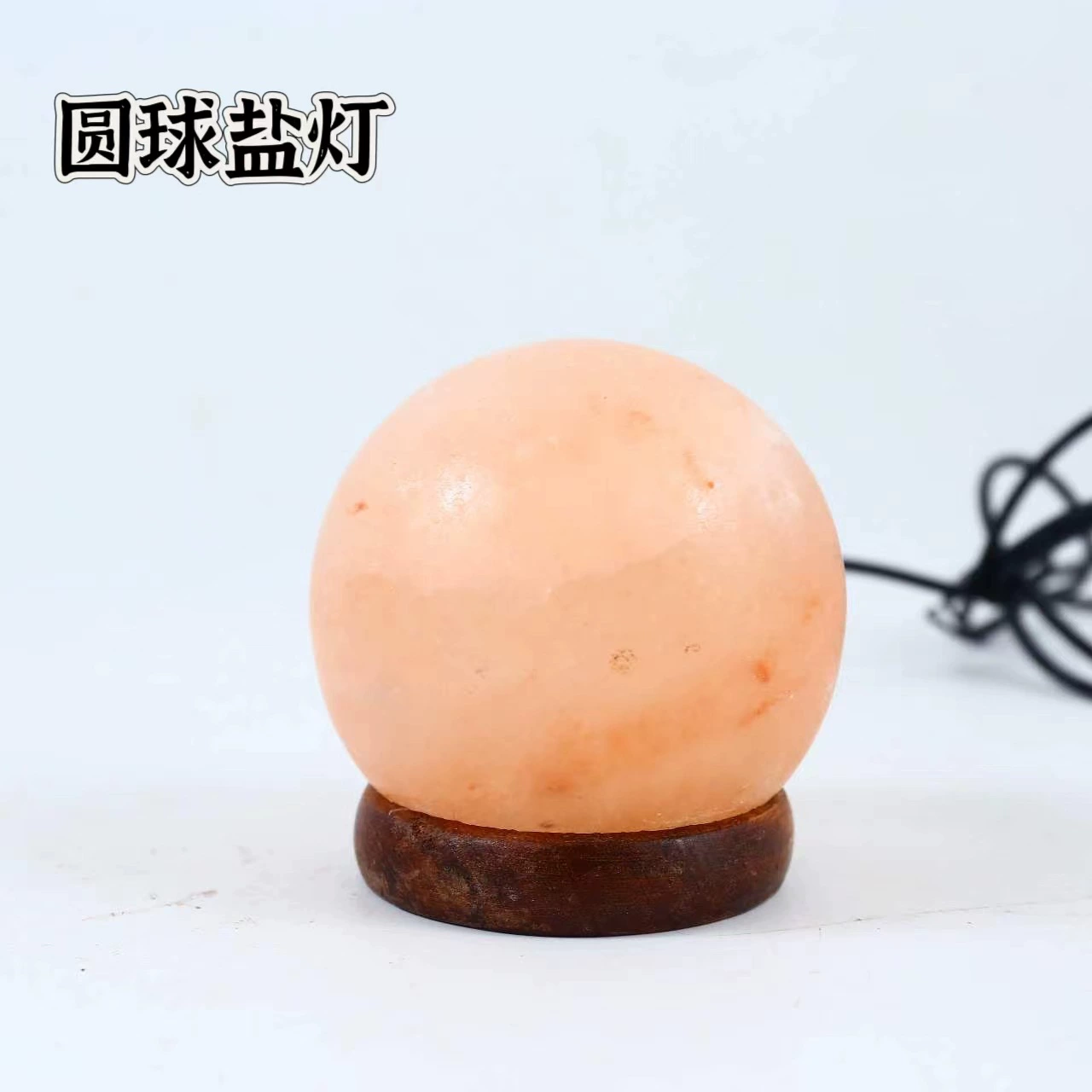 Сольная лампа с USB, разноцветная кристаллическая гималайская соль, USB светильник из кристаллической соли