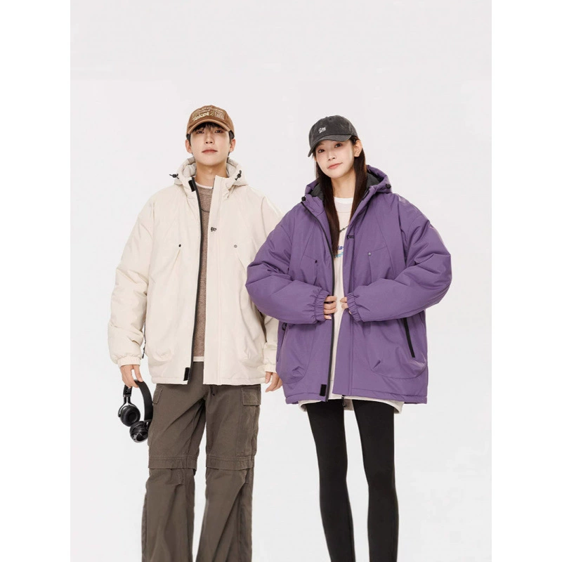 Хлопковая куртка из графена, мужская толстая осенняя и зимняя, наружная теплая хлопчатобумажная одежда ветрозащитная водонепроницаемая хлопчатобумажная одежда