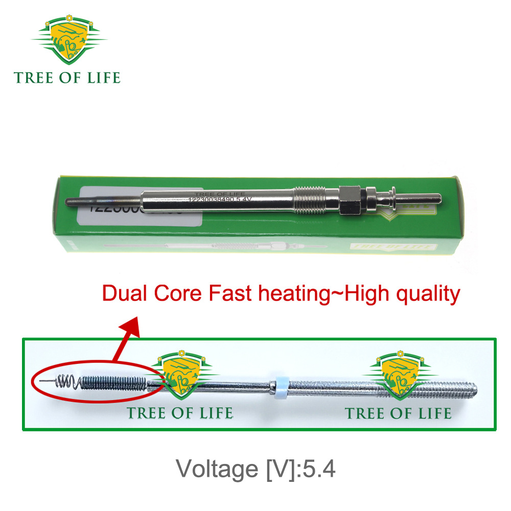 12230038490,0250403020,0100266050 is suitable for BMW preheating plugs