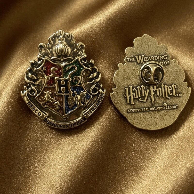 Harry Potter Metal Badge Brooch Hogwarts Merchandise Gift Box Collection Magic Sentiment Harry Potter Metal Badge Brooch Hogwarts Merchandise Gift Box Collection Magic Sentiment