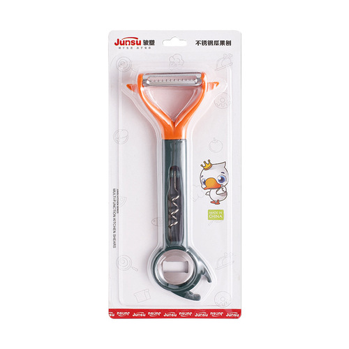 Kitchen tool creative three-in-one paring knife multi-functional peeler vegetable and fruit peeling and shredding grater