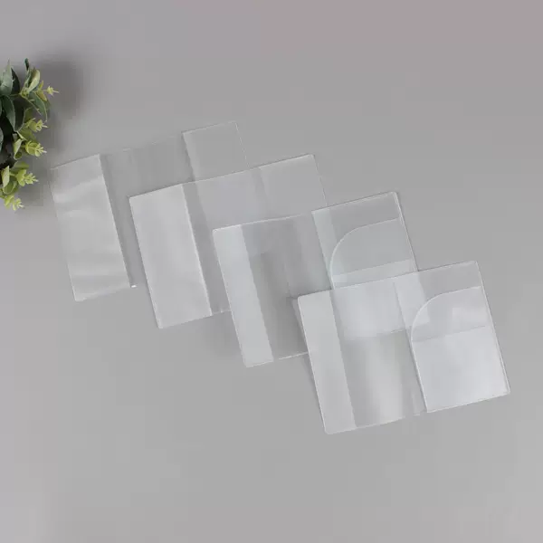 European Vaccination Card Protective Case Protective Case Waterproof Card Case Transparent Card Case Double-sided Thickened pvc Certificate