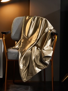 Light Luxury Simple Silk Quilt Cover Single Piece Double Sided Mulberry Silk Satin Silk 2 m Quilt Cover Single Double 1.5 Quilt Core Cover